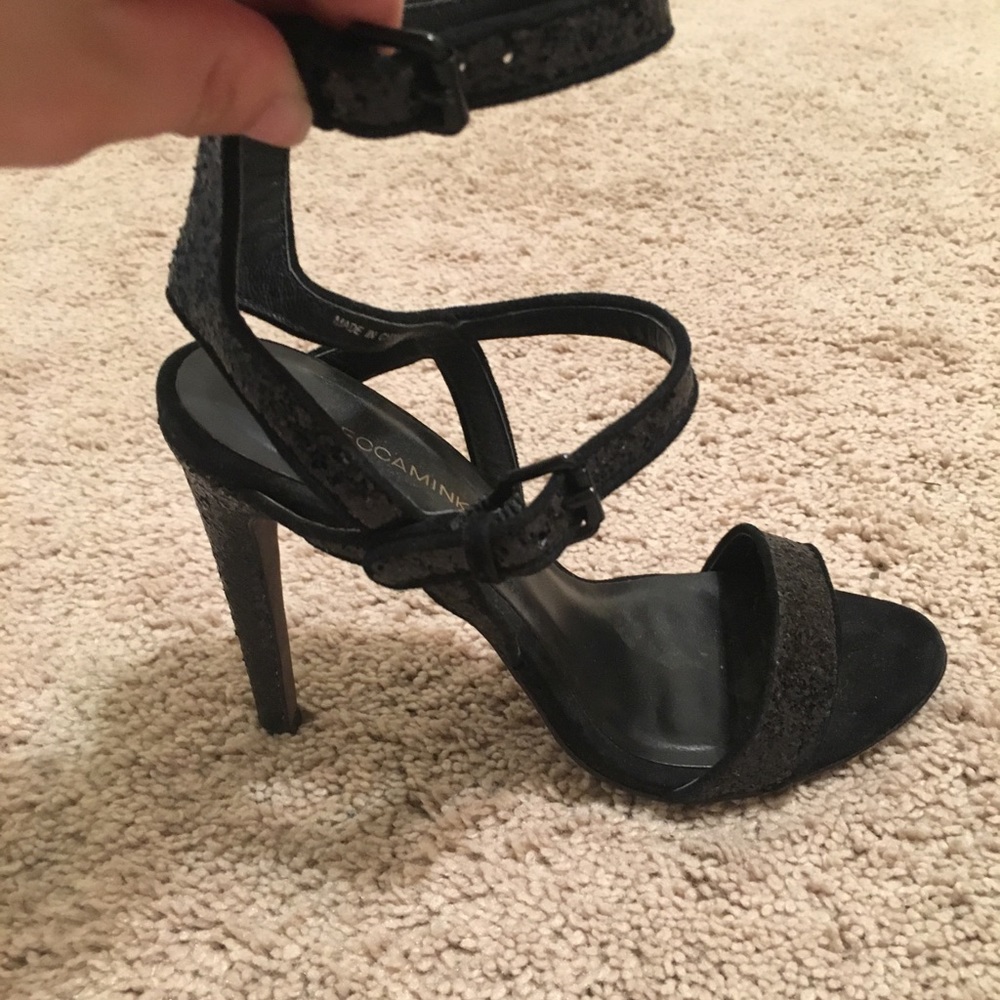 Rebecca minkoff sequined heels